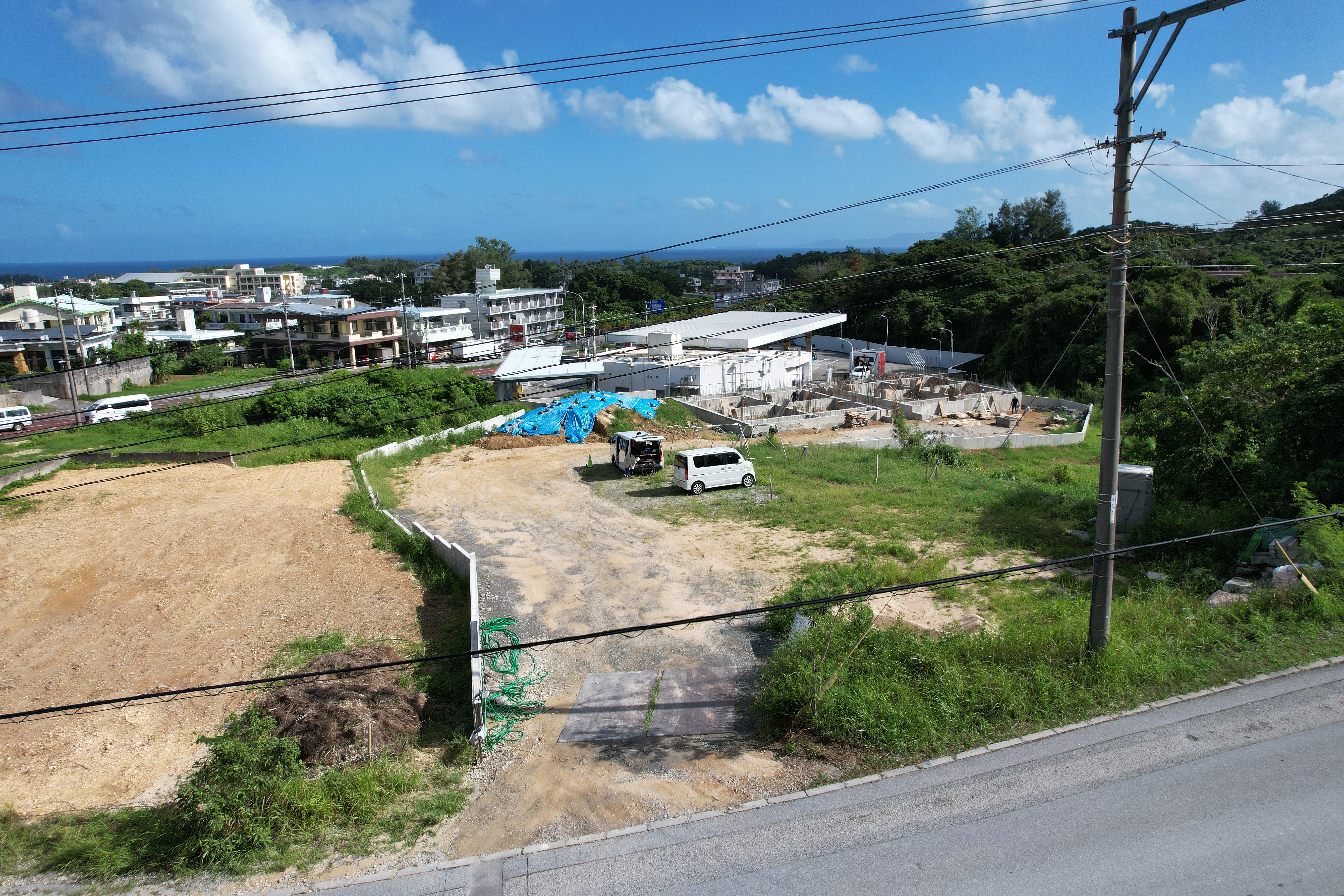 恩納村 F氏共同住宅新築工事施工状況